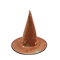 Picture of Star Design Witch Hat - Orange
