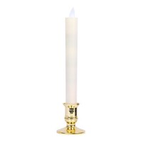 Picture of Flickering Flame Candle with Holder, Pack of 2Pcs, Gold