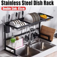 Picture of Stainless Steel Kitchen Dish Drying Rack, 85 cm
