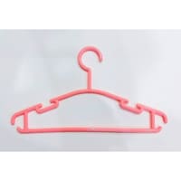 Picture of Takako 9129 Plastic Baby Hanger, Pink Set of 10