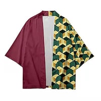 Picture of G F Long Robe Anime Naruto Cosplay Costumes Cloak Cloth, Multicolour