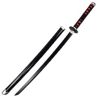 Picture of Good Fortune Kanemon Tanjiro Demon Slayer Weapon Wood Sword