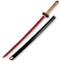 Picture of Good Fortune Tomioka Giyuu Demon Slayer Weapon Wood Sword