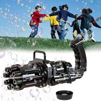 Picture of Gatling Electric Bubble Machine Without Bubble Water, Black