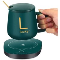 Picture of Lucky Electric Coffee Mug Warmer, Green