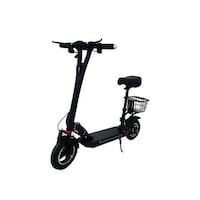Picture of Fashionable Foldable Electronic Scooter With Rear Basket
