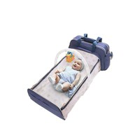 Picture of Sale Portable Travel Baby's Bag and Bed for Diaper Changing, Blue