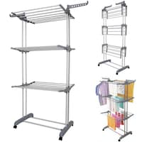Picture of Quieting 3 Tier Clothes Airer Drying Rack Foldable