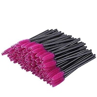 Picture of Disposable Eyelash Makeup Brushes, 50pcs, Rose