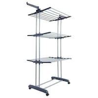 Picture of Fubullish 3 Tier Laundry Clothes Drying Rack, Grey