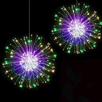 Picture of Battery Operated Firework Fairy Lights with 8 Modes, 200 LED, Warm White - Pack of 2