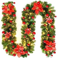 Picture of Y&D High Quality Christmas Decoration Garland, 2.7M