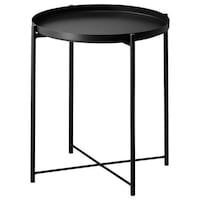 Picture of Ikea Gladom Coffee Tray Table, Black