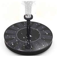 Picture of Powered Circular Mini Solar Floating Water Fountain with 4 Nozzles