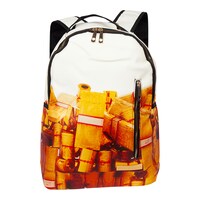Picture of Yu Chen Gold Money Design Adjustable Strap Backpack - White