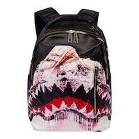 Picture of Yu Chen Multi Design Adjustable Strap Backpack - Black