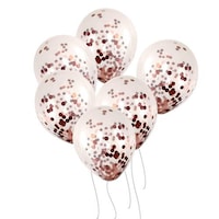 Picture of Yinchi Latex Balloons with Confetti, Large, Pack of 50pcs