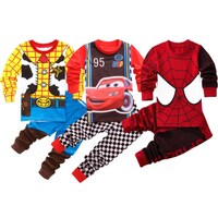 Picture of Aoao Long Sleeve Cotton Pyjamas Sets for Kids, 6 Pcs