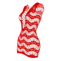 Picture of HYJC Women's Fishnet Babydoll Nightwear Lingerie