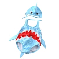 Picture of Daseey Cute Cartoon Shark Quick Dry Rash Guard Swimwear