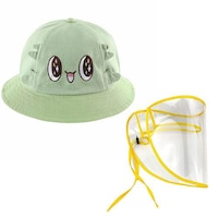 Picture of BabyWorld Sun Hat with TPU Face Mask for Kid's