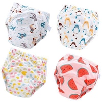 Picture of Baby World Reusable Potty Training Pants for Toddlers, Set of 4pcs