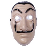 Picture of Boyang Unisex Money Heist Face Mask - White