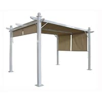 Picture of Creative Living Outdoor Shade Structure, 3m x 4m, White