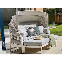 Picture of Creative Living 3 Seater Patio Day Bed, Grey
