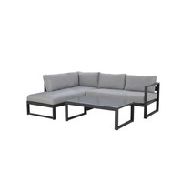 Picture of Creative Living 5 Seater Sofa Set with Frame, Grey & Black