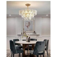 Picture of Nordic New Chandelier Crystal Living Room Lamp, 620x350mm