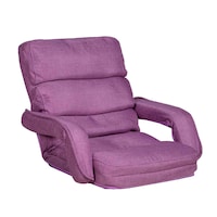 Picture of Al Bawadi Foldable Ground Cushion Chair, Purple