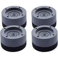 Picture of Hewa Anti Vibration Shock Pads for Washing Machine, Grey & Black, 4 Pcs