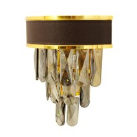 Picture of Wall Light with Wall Bracket, Gold and Brown