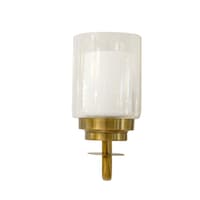 Picture of Indoor Wall Light with Wall Bracket, Gold & White