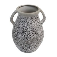 Picture of Yatai Modern Stylish Ceramic Flower Vase, Grey and Black