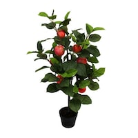 Picture of Yatai Artificial Apple Fruit Plant with Plastic Pot