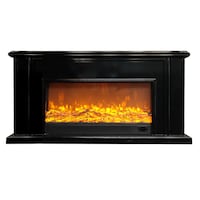 Picture of I-Power 3D Electric Fire place with Remote Control, Black
