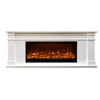 Picture of I-Power 3D Electric Fire place with Remote Control, White