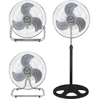 Picture of Vmax High-Velocity Quick Mount Wall Fan, Black And Silver