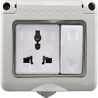 Picture of MODI Waterproof Outdoor Wall Plug Socket Box and Switchs Box 13A 10A