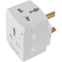 Picture of V.MAX MODI Travel Adapter with Indicator Light, White, 13A