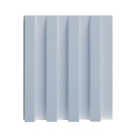 Picture of Decorative Shiny Finish Wall Panel, White, Pack of 10pcs