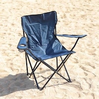 Picture of Yatai Portable Folding Camping Chair with Cup Holder, Blue