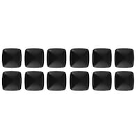 Picture of YARNOW Aluminum Alloy Drawer Square Pulls, 12Pieces (8067)BLACK