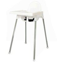 Picture of High Chair with Tray for Kids, White