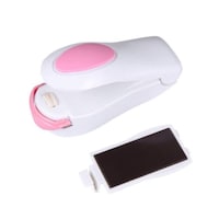 Picture of Rox Top Portable Vacuum Food Sealer, White & Pink