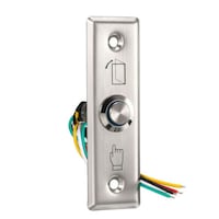 Picture of Door Release Button Push To Exit Resettable Switch Panel With Led Indicator