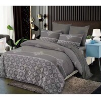 Picture of Li Xin Duvet Bedding Cover, Set Of 6, LX06 - Grey