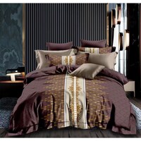 Picture of Li Xin Duvet Bedding Cover, Set Of 6, LX26 - Dark Brown